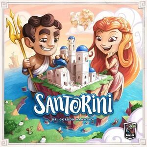 Spin Master 2016 SANTORINI-Strategy Based Board Game 100% COMPLETE